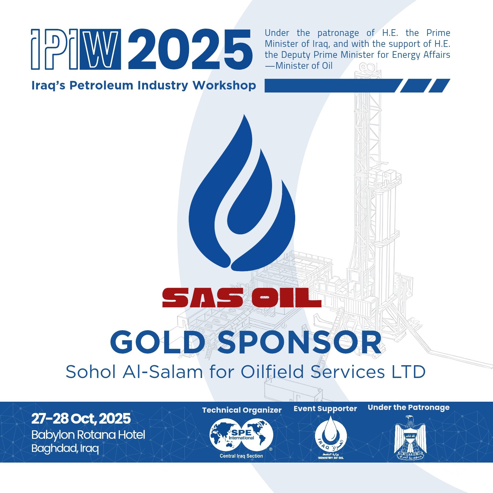 SAS Oil – for Oilfield Services LTD | IPIW 2025 Gold Sponsor